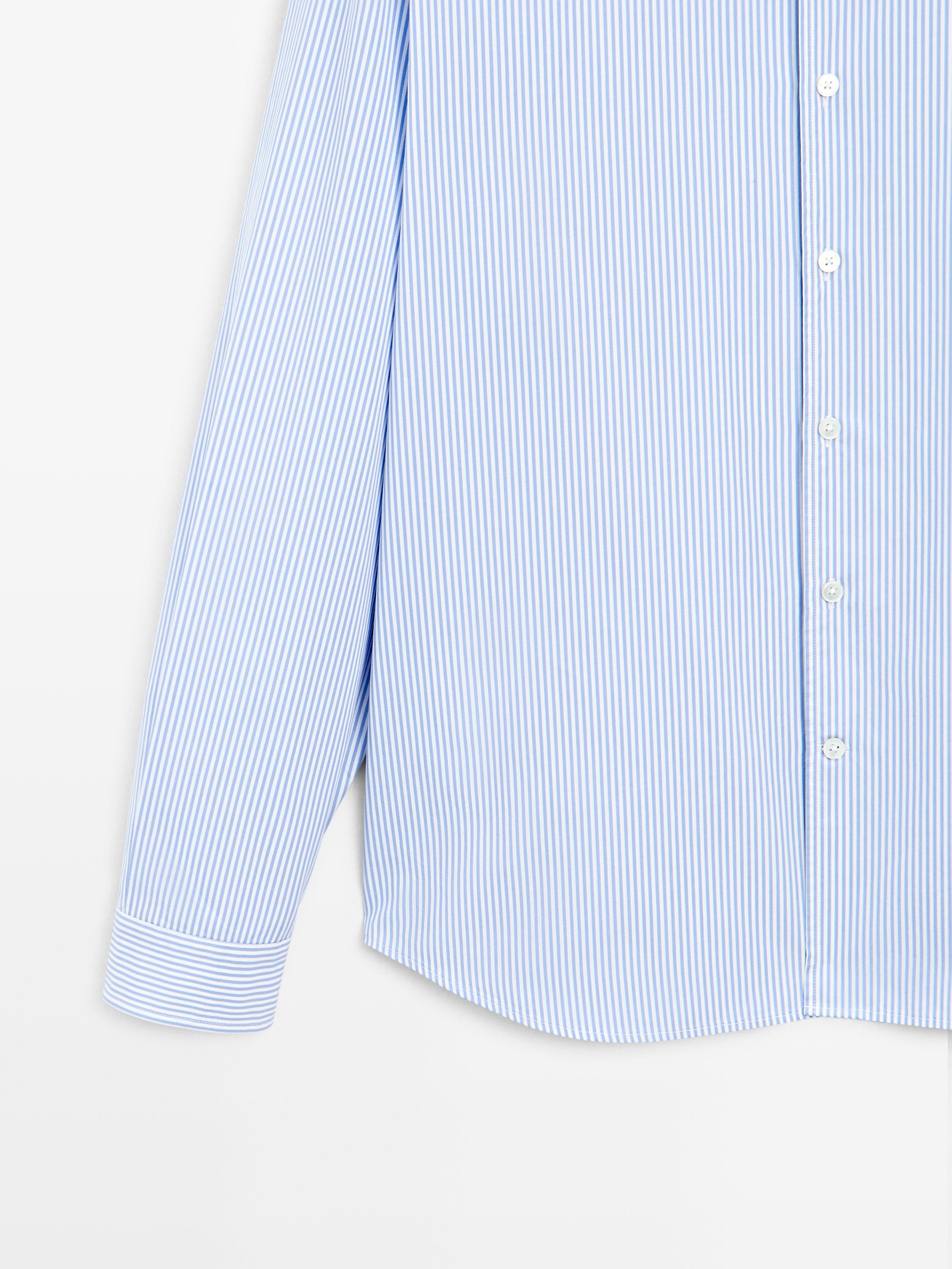 Camisa regular fit 100% algodón