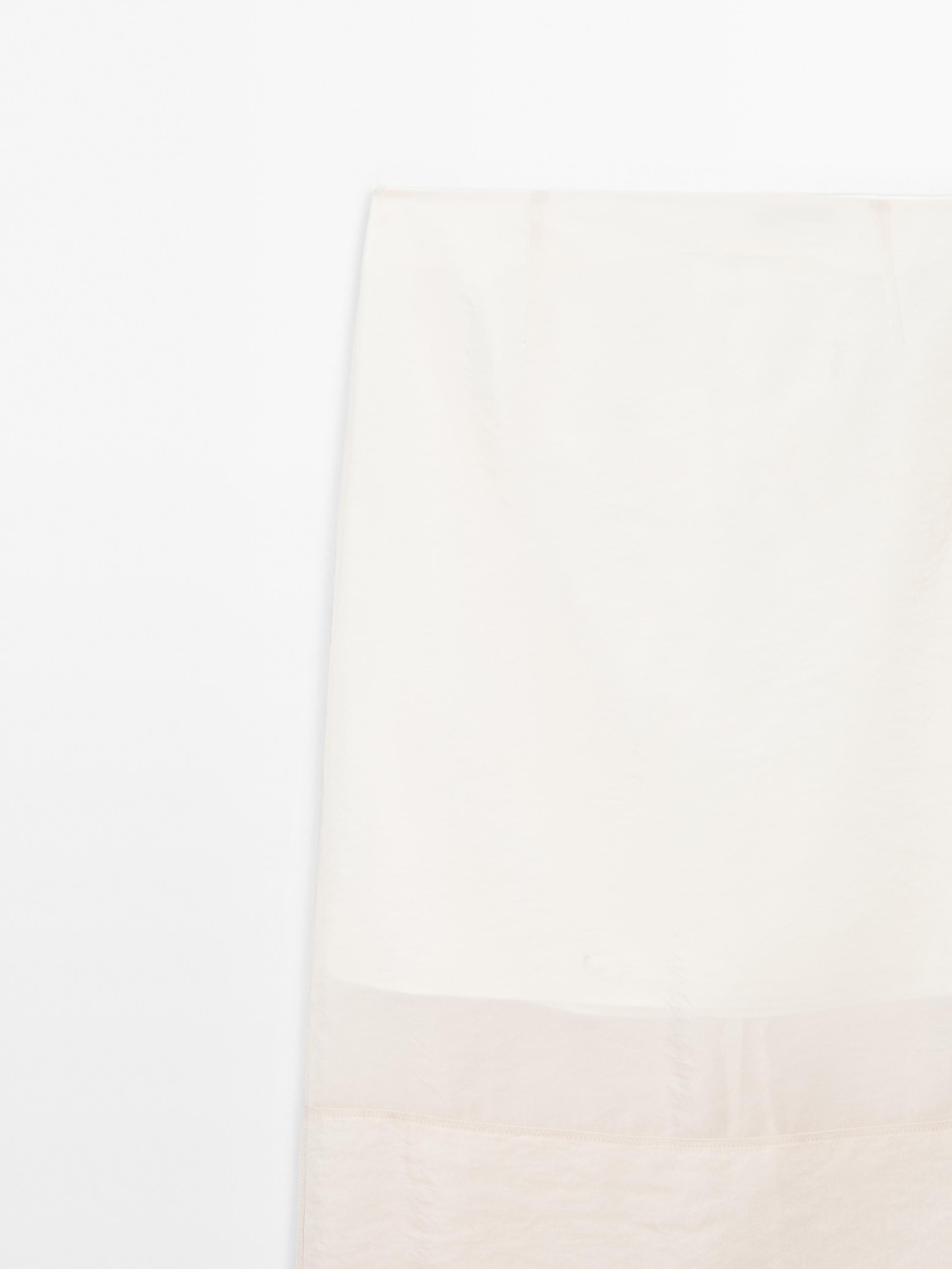 Satin midi yubka