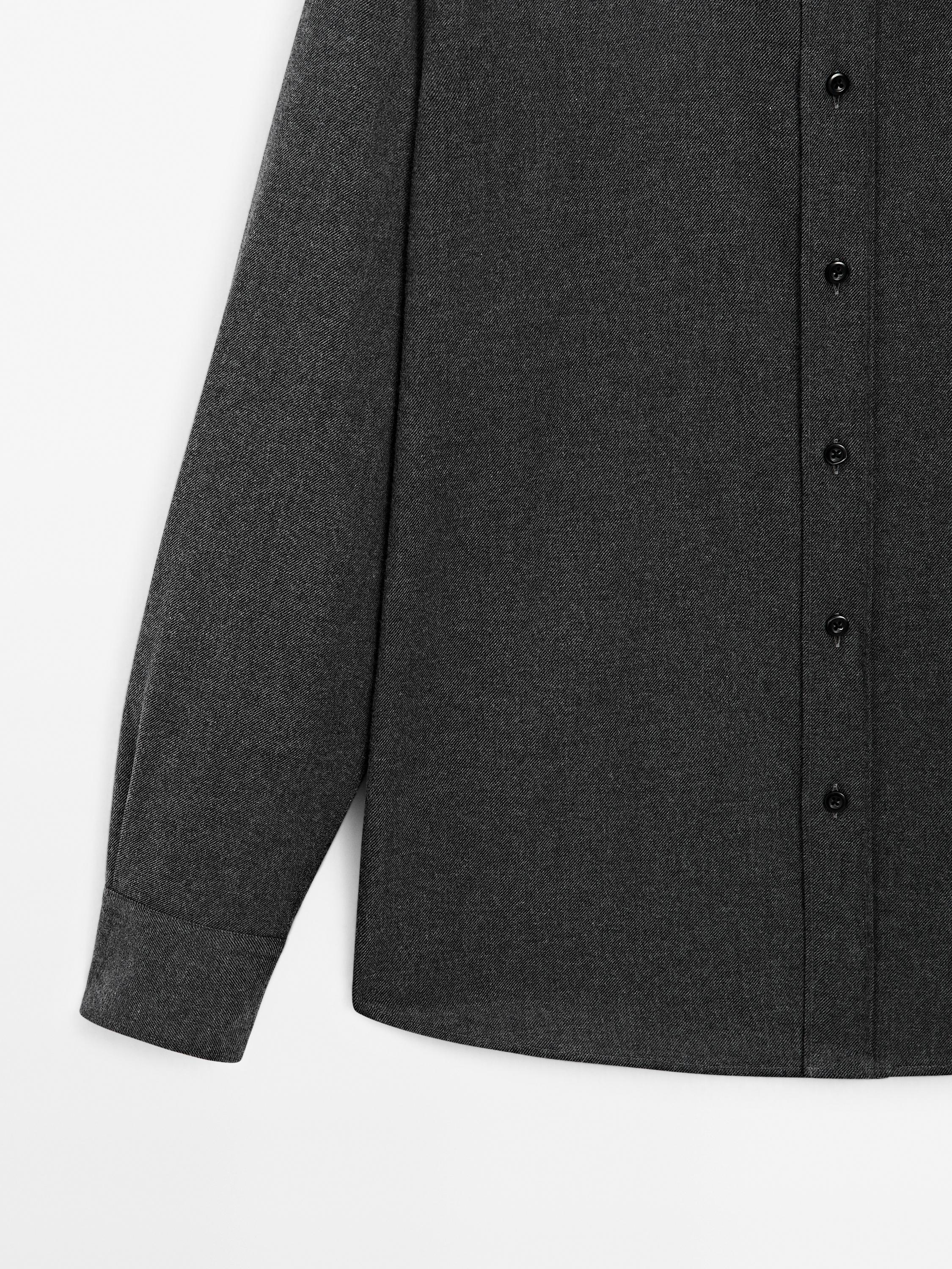 100% cotton regular fit twill shirt