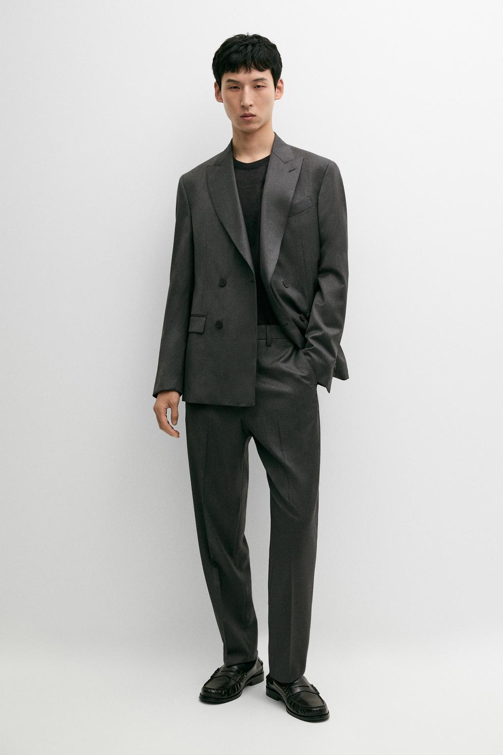 100% Cool Wool Suit Pants