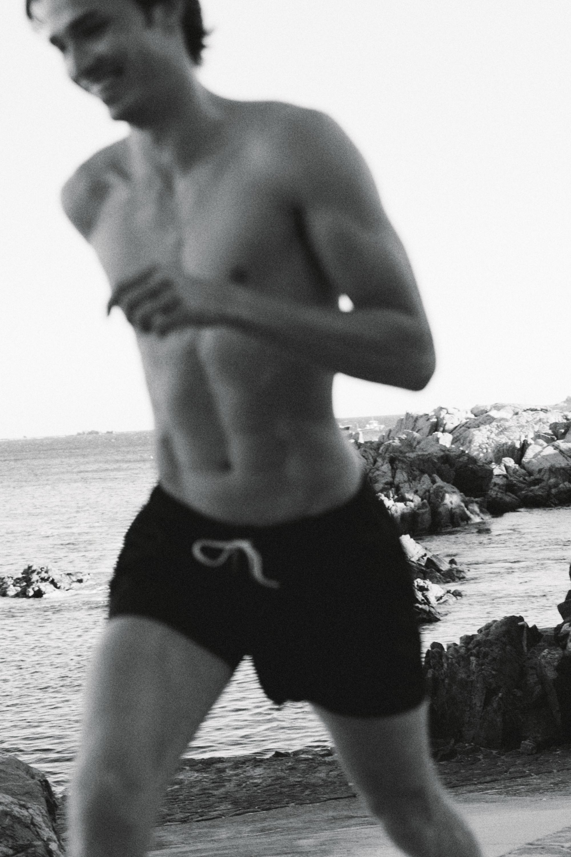 Plain swim trunks — OCEAN