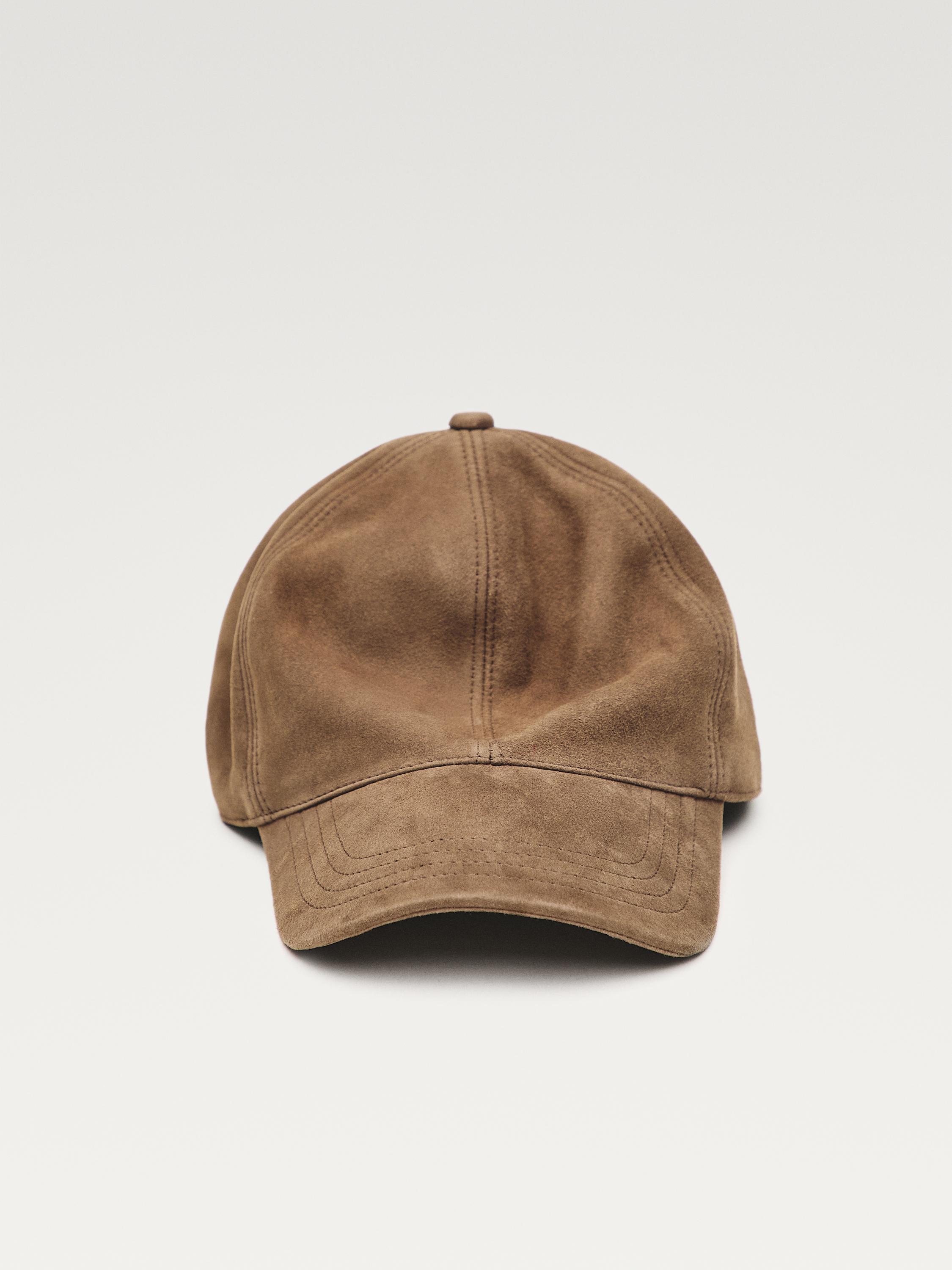 Gorra piel ante