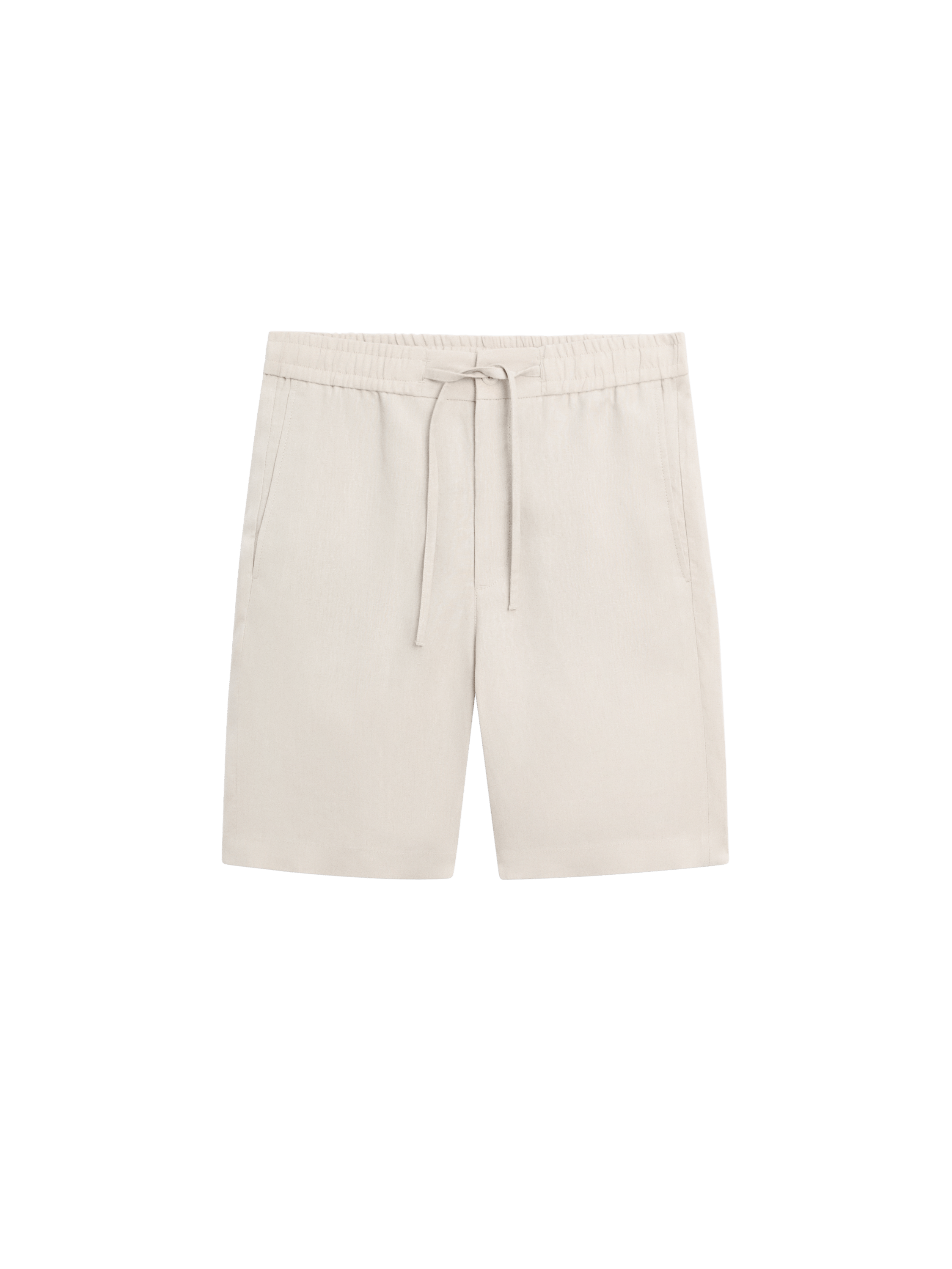 Massimo Dutti %100 keten kısa bermuda şort görsel 6