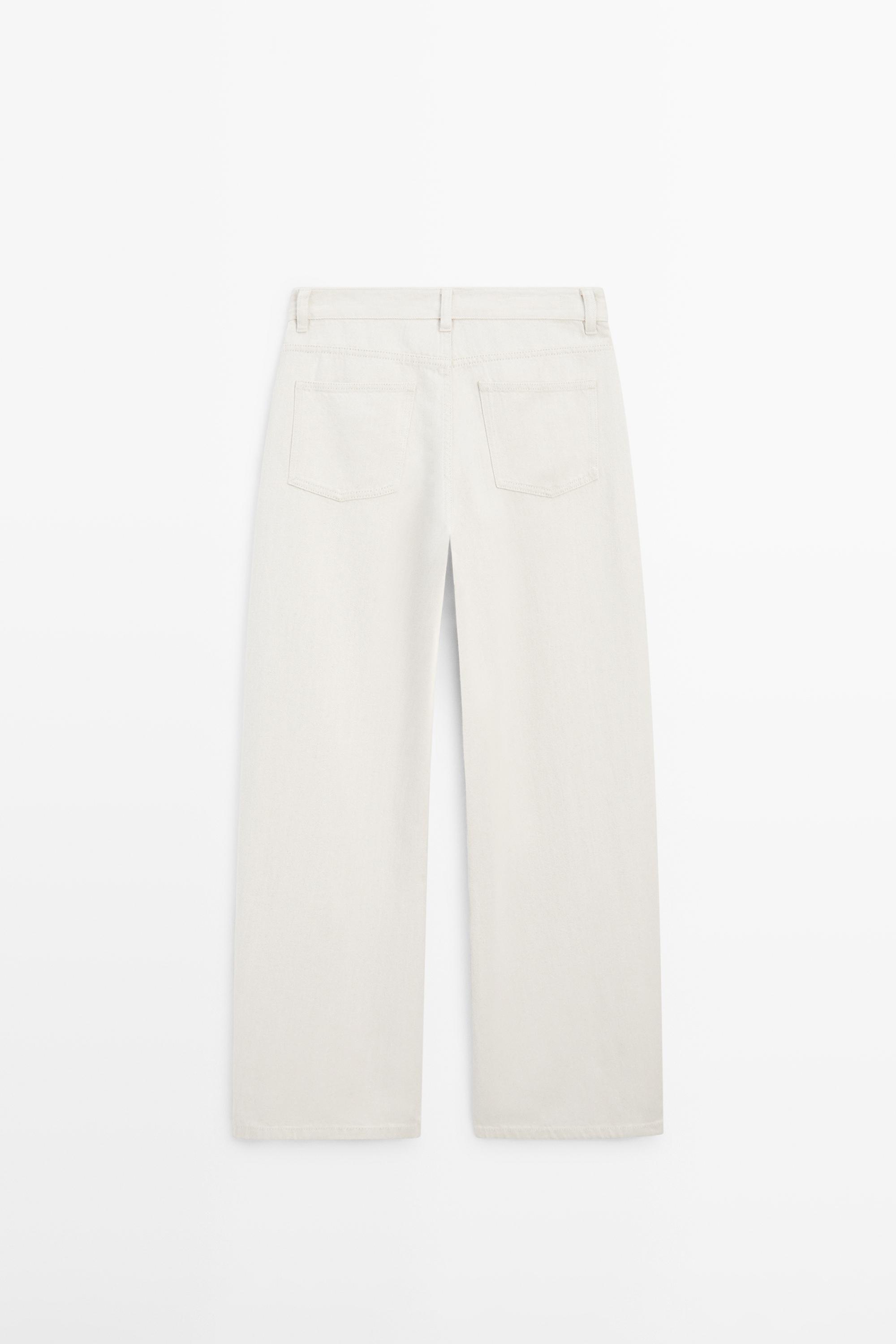 High-waist barrel fit jeans — CREAM