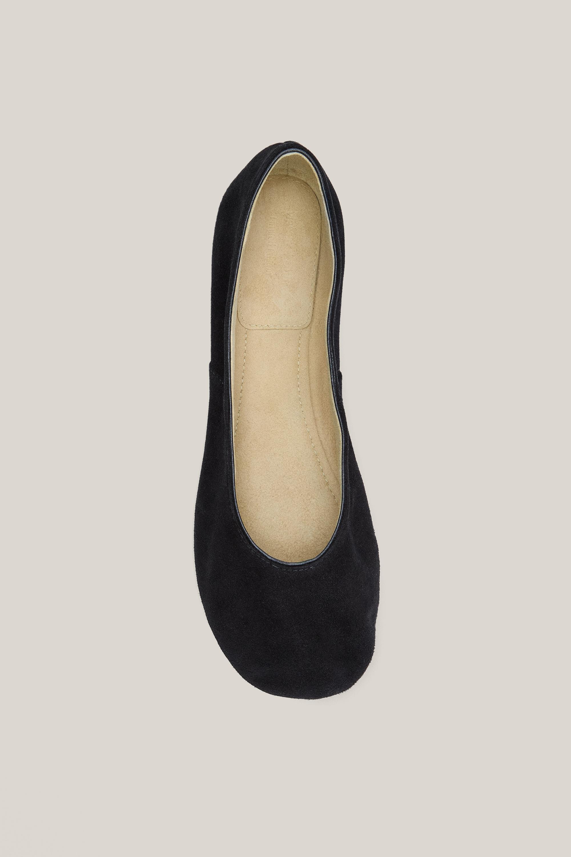 Soft leather ballet flats - Limited Edition — BLACK