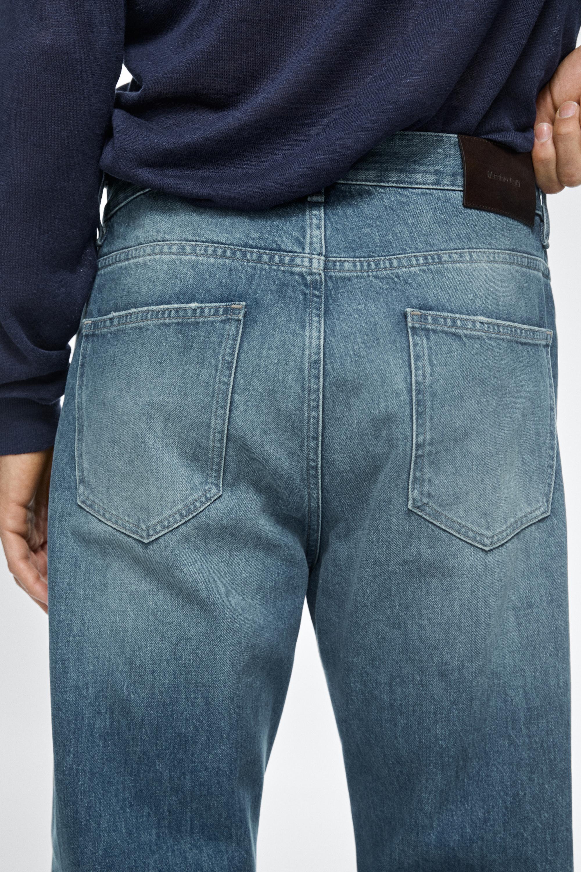 Straight-leg jeans — INDIGO