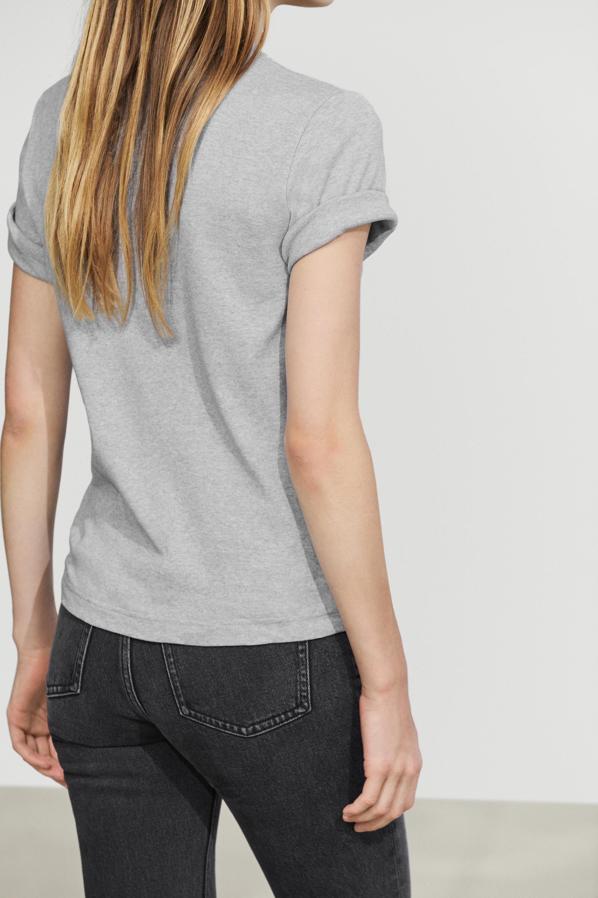 Camiseta interlock manga corta