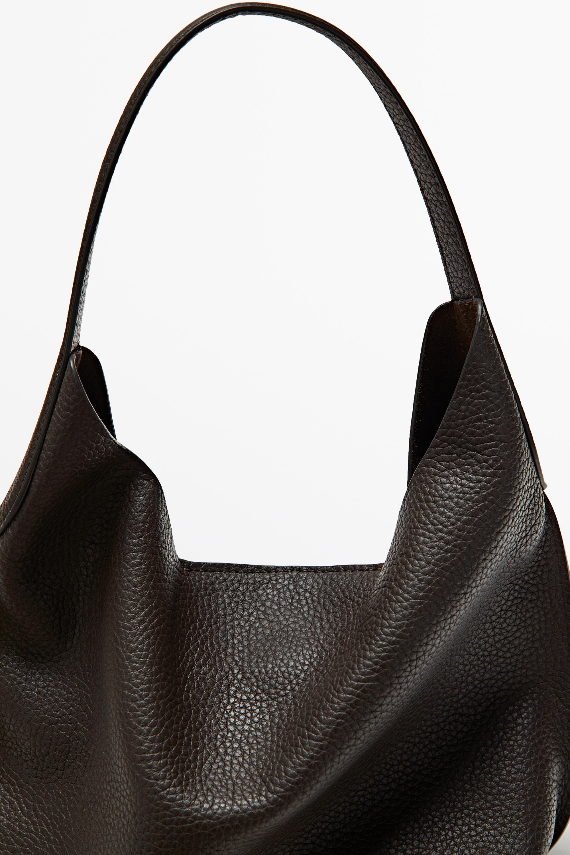 Nappa leather mini shoulder bag