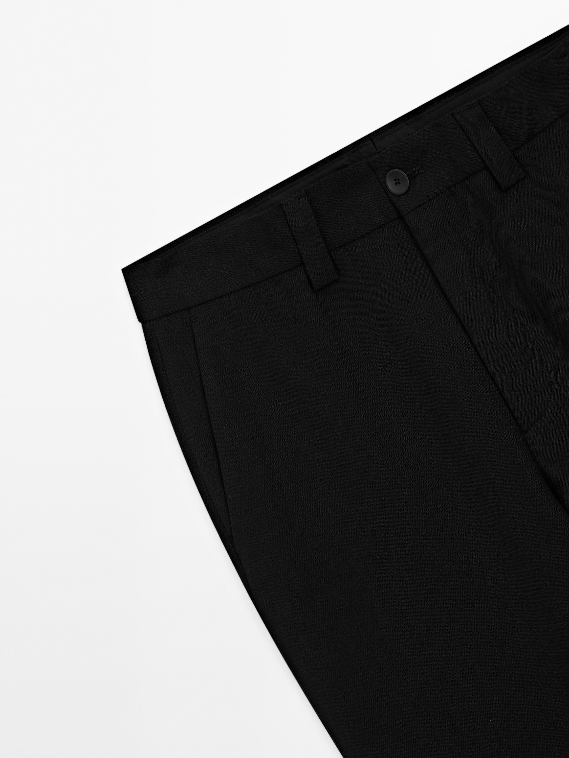 100% linen suit trousers - Limited Edition